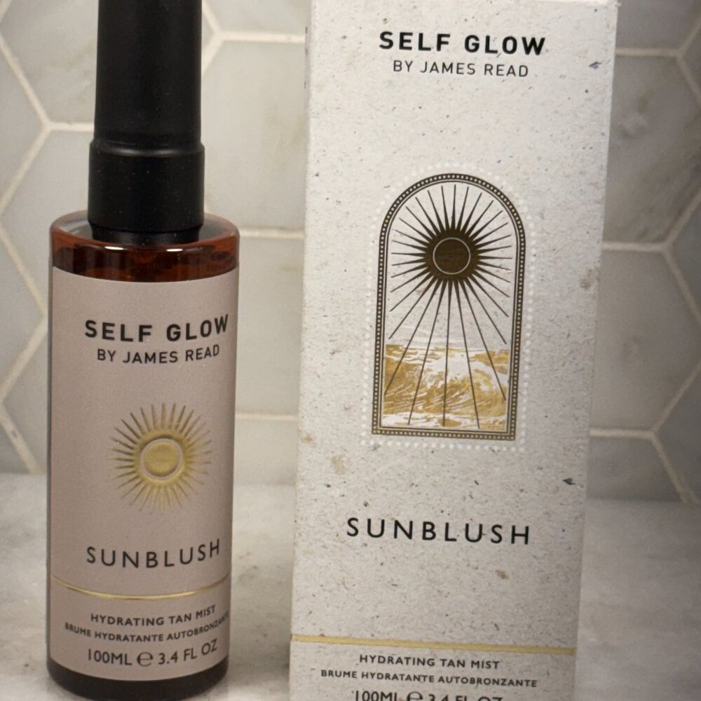 James Read-Sunblush Hydrating Tan Mist with Rosewater|Gradual Tanner to Hydrate